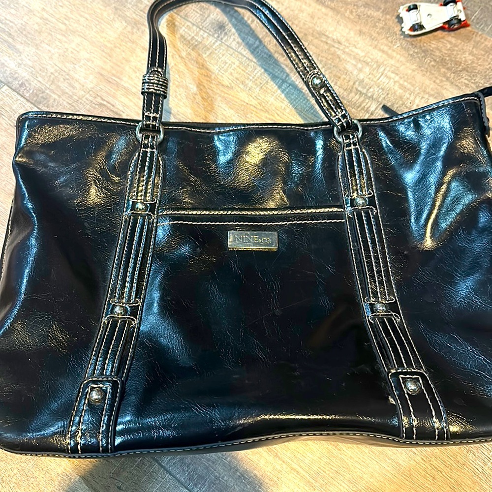 Nine and Co faux leather bag